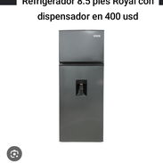 Refrigerador 8.5 pies Royal con dispensador - Img 57706827