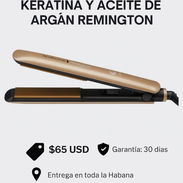 PLANCHA PARA CABELLO CON TECNOLOGÍA DE KERATINA Y ACEITE DE ARGÁN REMINGTON - Img 57763477