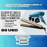 💇🏼♀️ PLANCHA DE PELO REMINGTON ORIGINAL+ SECADOR DE PELO ROYAL 💲80 USD - Img 54535715