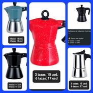 Cafeteras de varios tamaños y modelos, sirven para inducción casi todas - Img 57922420