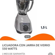 Licuadora con jarra de vidrio - Img 45566633