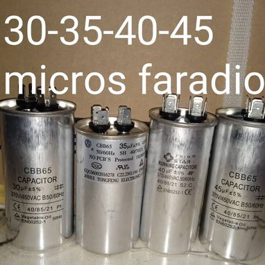 Nuevos capacitor de marcha combinados e individual también tngo de arranque listos para extrenar - Img 121795868