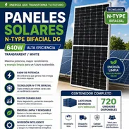 Paneles solares de 640w Shan noe - Img 56314088