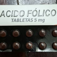 ⚕️- Acido Folico 5mg, 1 Tira de 10 Tableta -⚕️ - Img 48634992