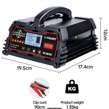 90 usd y 130 usd -- CARGADOR INTELIGENTE PARA BATERIAS LIFEPO4 - 3/3