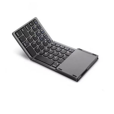Teclado Inalámbrico Ultra-Silencioso Plegable con tradpad - Img 122972483