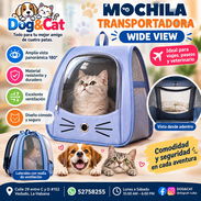Mochila para gatos 🐱  Wide View - Img 57905799