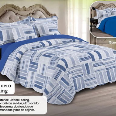 Sobrecamas personales, cameras, queen y king - Img 119225528
