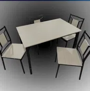 Juego de comedor de 4 sillas (Ls) - Img 50537880
