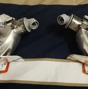 Pareja de intermitentes de Peugeot 205. De fabrica nuevos en su caja a estrenar - Img 44487395
