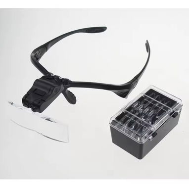 Lupa de aumento con iluminación led con varias medidas. 1.05X, 1.5X, 2.0X, 2.5X, 3.5X Batería: 3x1130 ( - Img 118014967