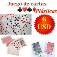 Juegos de Cartas Plásticas - Img 51197336