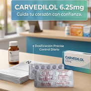 Carvedilol 6.25mg 15t - Img 57949435