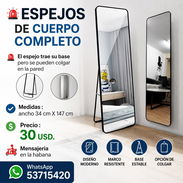Oferta!! espejo de pie en solo 30 usd!! - Img 55705356
