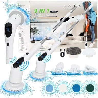 🛍️ Sistema de limpieza con cabezales y bateria 🔑 Código: Sist740 📝 Cepillos de limpieza con 5 a 9 cabezales según mod - 2/2