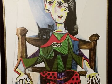 Lienzografía de la obra Retrato de Dora Maar de Picasso. - Img main-image-45490099