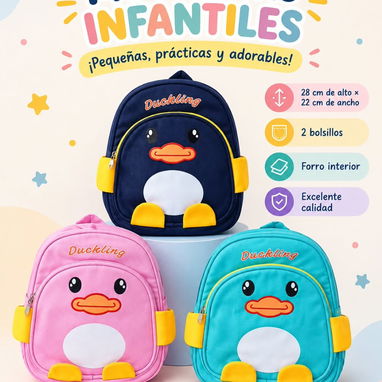 Mochilitas excelentes para los nenes medidas en la foto 10 USD - 2/2