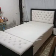 Juego de cuarto tapizado,1 año de garantía, armada y entrega sin costo adicional en toda la Habana - Img 54043413