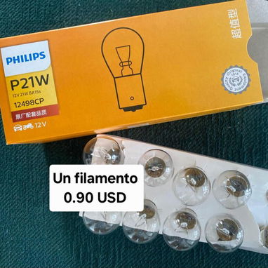 Venta de bombillos PHILIPS de uno y dos filamentos. - Img 115899437