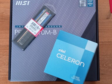 MSI H 510 + Celeron con 8 GB de RAM DDR4 (52620488) - Img 65078513