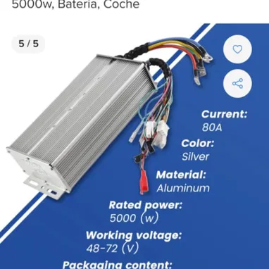 Caja reguladora de triciclo eléctrico 5000w - Img 119409839