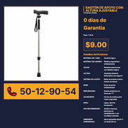 BASTÓN DE APOYO CON ALTURA AJUSTABLE VPT# -0204 - Img 56244161