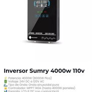 Inversor Híbrido SUMRY 4000W P0205-AV006 - Img 56979000