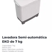 Lavadora Semi-automática EKO de 7 kg - Img 55661617
