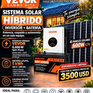 Combo de Inversor + Panel + Batería - Img 58130265