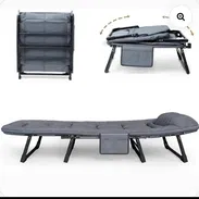 💜Cama plegable acolchada -Se pliega fácilmente para un mejor almacenamiento -Ligera y fácil de trasladar - Img 57823197