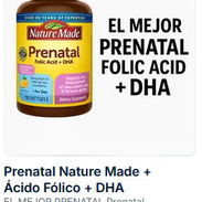 Prenatal Nature Made + Ácido Fólico + DHA - Img 50190961