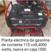 Planta eléctrica de gasolina - Img 45835109