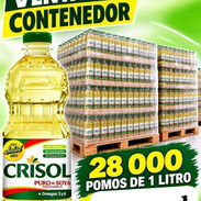 Aceite de soya Crisol 1 litro · venta por contenedor - Img 58188627