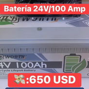 🔋 Batería LiFePO₄ 24 V / 100 Ah - Img 56680278