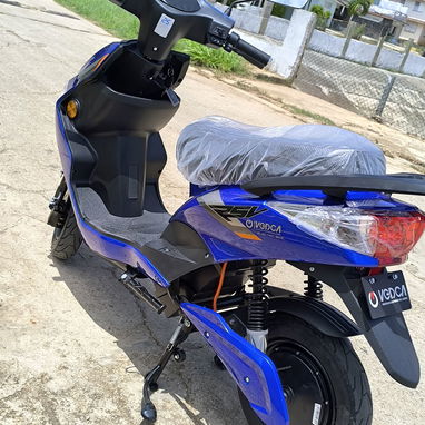 Moto electrica vedga nueva motor de 1100 watts batería lifepo4 60vol 30amp autonomía 80 km por carga precio 1600 usd - 3/5