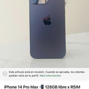iPhone 14 Pro Max 128GB libre x RSIM. Bat 88% - Img 55894382