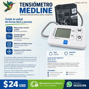 MONITOR DE PRESIÓN ARTERIAL DIGITAL MEDLINE AUTOMÁTICO PANTALLA DIGITAL - Img 57601121