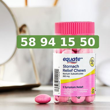 Pepto Bismol Equate Masticables - 2/3