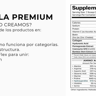 Colágeno Hidrolizado en Polvo PearlFlex®– Soporte para Articulaciones, Piel, Cabello y Uñas – Recuperación Muscular – - 3/8