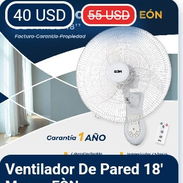 Ventilador de pared blanco completo - Img 54920120