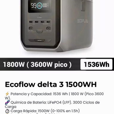 Ecoflows y estaciones de energía - Img 123108882