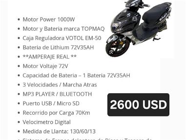 Se vende moto eléctrica con bateria de litio - Img main-image-45640562