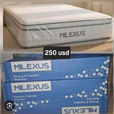 Cama + Colchón + Transporte - 7/8