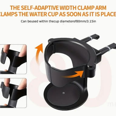 Soporte magnético para celular en y porta vaso para bebidas - Img 95477689