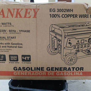 Planta eléctrica Sankey a Gas y Gasolina, Garantía de 3 meses, Entrega por un mínimo costo adicional para toda La Habana - Img 118349387