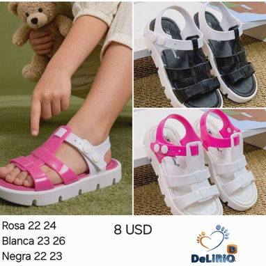 Sandalias de modelos hermosos 💜 para niñas 👧🏽 - 6/10