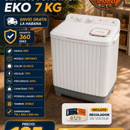 🧥 KG 🧥 LAVADORA EKO SEMIAUTOMATICA 7KG. ENTREGA GRATIS CON FACTURA Y GARANTÍA. 📲 548333699 - Img 56532213