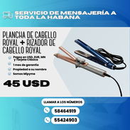 💇🏼♀️ PLANCHA + RIZADOR DE PELO 🔴 ROYAL 💲45 USD - Img 54535616