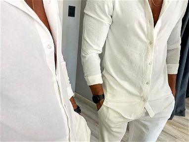 Pantalon Blanco y Camisas Lino 52465450 - Img 68099019