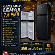 ❄️ REFRI❄️ LEMAX DE 7.5 PIES CONGELACIÓN SECA. MENSAJERÍA CON FACTURA Y GARANTÍA. 📲 54833699 - Img 55891468